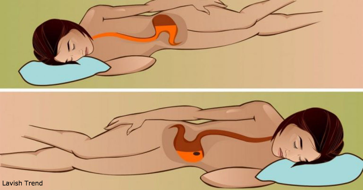 Вот почему спать можно только на левом боку, и нельзя - на правом! 