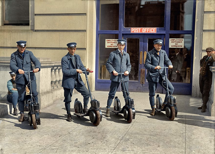 19 исторических фотографий в цвете, которые полностью погружают в прошлое