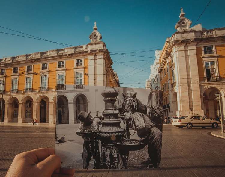 Азербайджанский фотограф соединяет прошлое с настоящим, с невероятной точностью воспроизводя исторические снимки