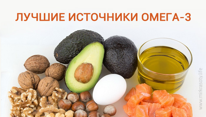 Лучшие продукты — источники Омега-3