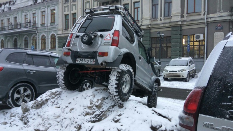 Подборка автомобильных приколов