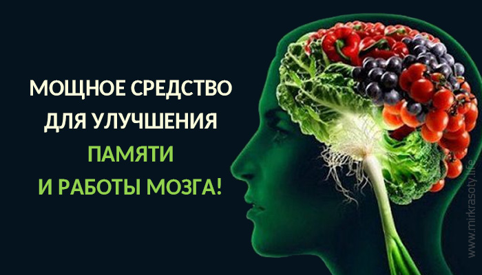 Самое мощное средство для улучшения памяти и работы мозга!