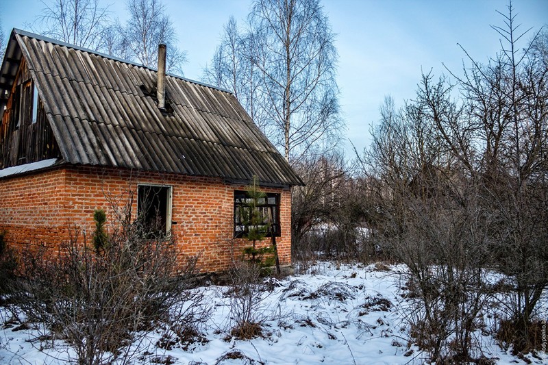 Покинутое Село в Чернобыле! Новогодняя прогулка