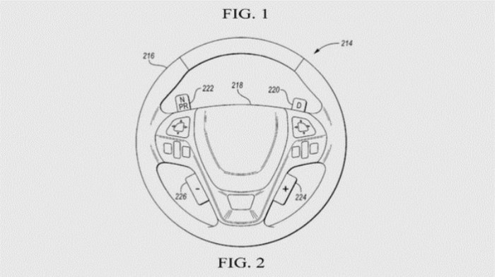 Компания Ford решила перенести управление коробкой переда на руль авто