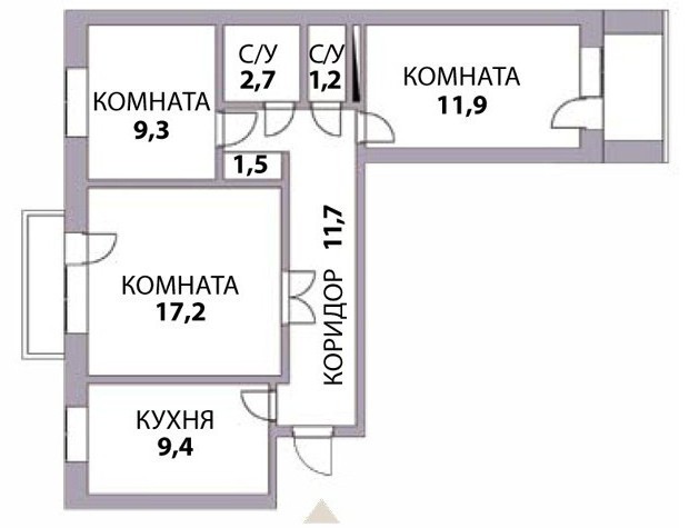 3-комнатная квартира: планировка, особенности и рекомендации