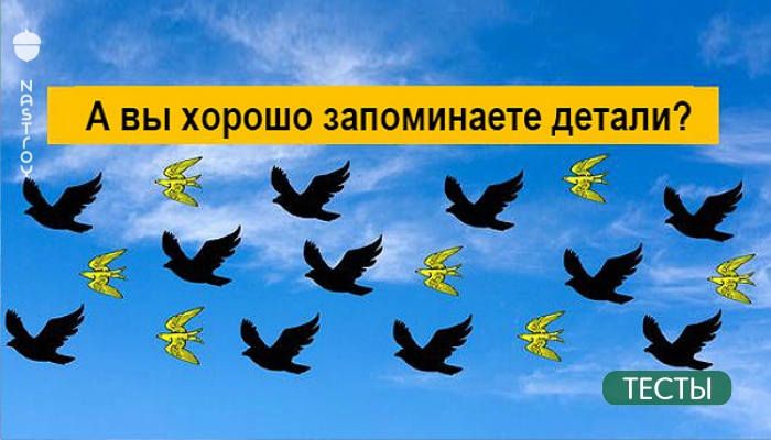 Тест: Спорим, мы угадаем ваш возраст по тому, как вы запоминаете детали?