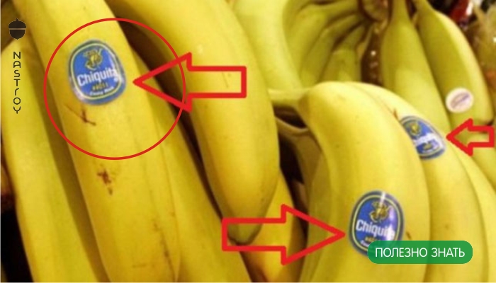 Будьте внимательны, когда покупаете бананы! Знаете ли вы, что означают эти наклейки?