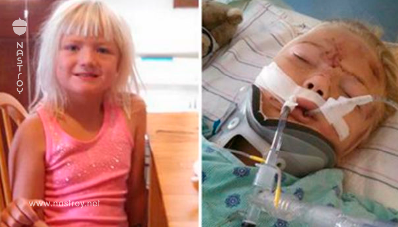Ее 6-летней дочери ремень безопасности изрезал живот и она призывает родителей использовать автокресла.