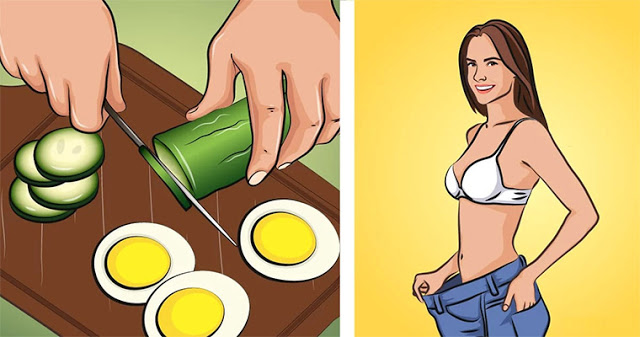 Огурцы и яйца помогут вам потерять 3 кг. за 7 дней
