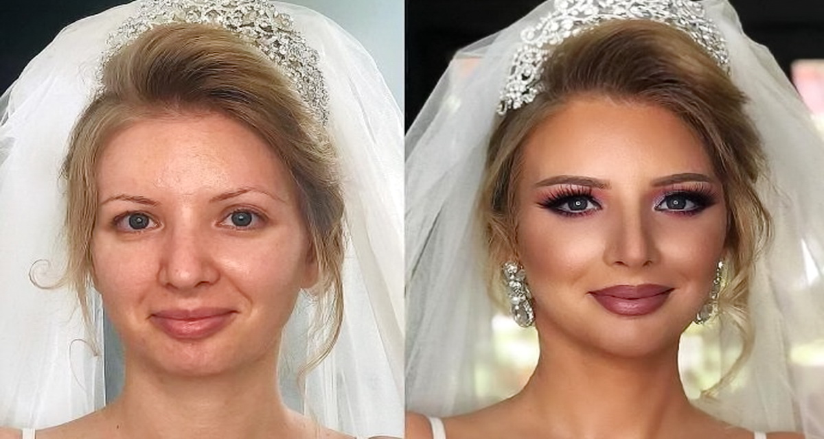 «На свадьбе я её не узнал»: свадебный макияж, который сделал из девушек настоящих принцесс