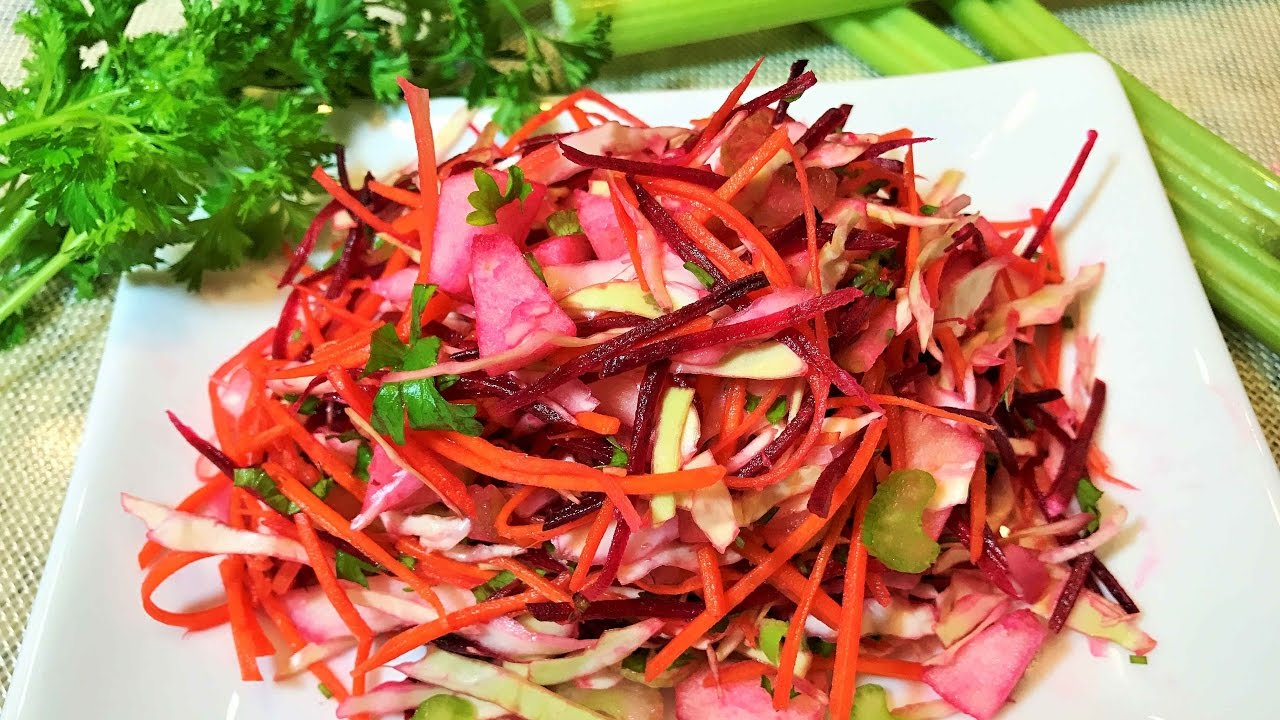 «Щетка» — лучший салат от ненавистных килограммов