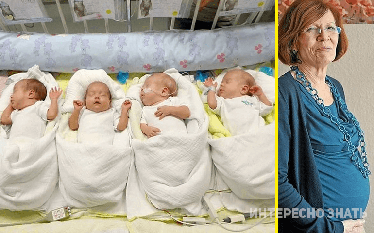 Аннегрет Раунинг родила четверняшек в возрасте 65 лет. Как сложилась жизнь семьи спустя годы