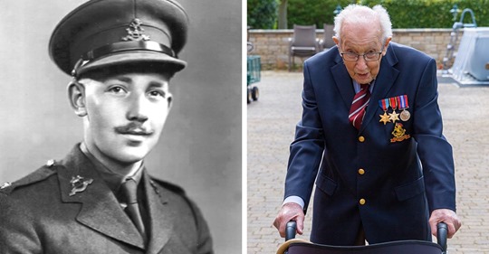 99-летний британский ветеран собрал £12 млн на борьбу с COVID-19 и за пару дней стал национальным героем