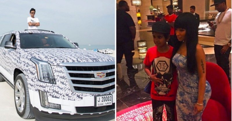 Подросток миллионер из Дубая утопает в роскоши и не стесняется это демонстрировать