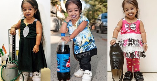 Самая маленькая девушка в мире, которая живет в Индии