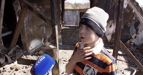 Маленький герой: 9 летний мальчик спас от пожара своих младших брата и сестру