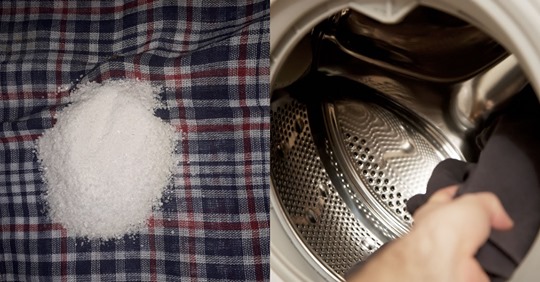 Для чего я кладу «мешочек» с солью в стиральную машинку при каждой стирке