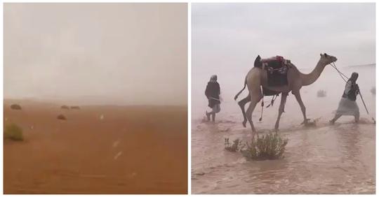 В ОАЭ в 50 градусную жару искусственно вызвали проливные дожди