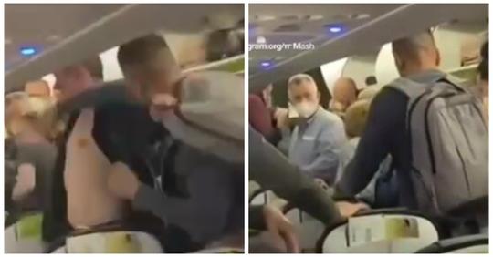 Пассажиры рейса Берлин — Москва кулаками усмирили пьяного авиадебошира (1 фото + 2 видео)  