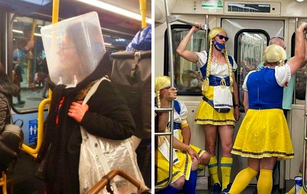 16 фото, доказывающих, что метро — лучшее место для модников и неординарных пассажиров