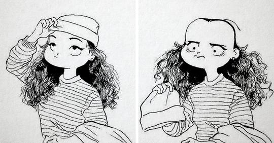 17 комиксов от художницы, которая с юмором рассказывает о проблемах, знакомых каждой девушке