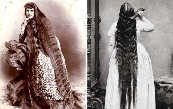 Рапунцель из прошлого: викторианские женщины с очень длинными волосами, которые никогда их не стригли
