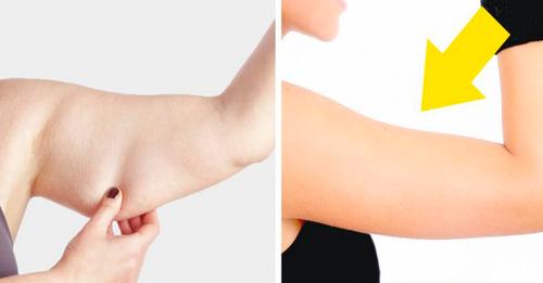 Подтянуть дряблую и обвисшую кожу рук всего за 20 минут, вам помогут эти 5 упражнений!