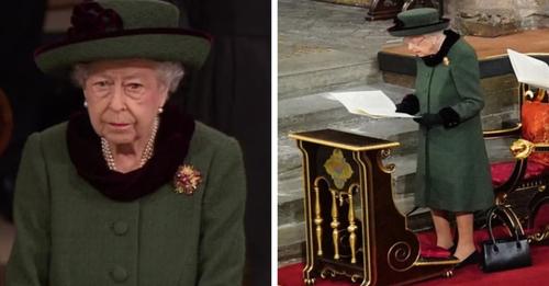 95 летняя Елизавета II впервые за 5 месяцев вышла в свет — на службу памяти супруга