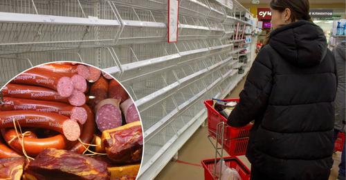 В российских магазинах появилась колбаса, главный ингредиент которой — вода