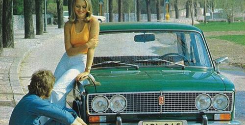 Сексуальные тачки СССР — автомобильная реклама 70-х