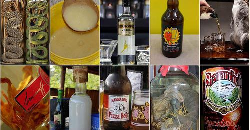 10 самых необычных алкогольных напитков в мире