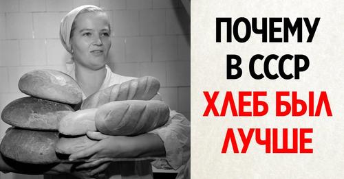 Правда ли, что советский хлеб был вкуснее, а сейчас совсем не то?